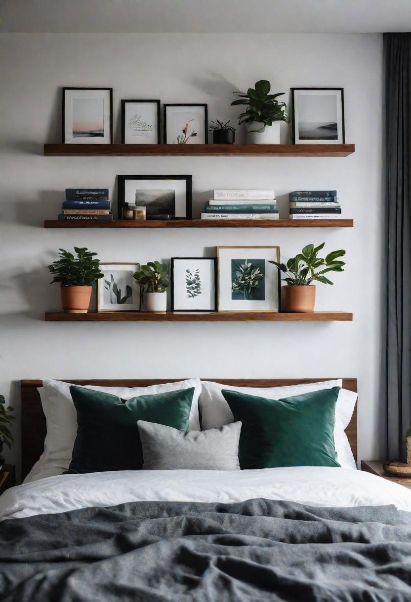 Floating Bookshelf Display