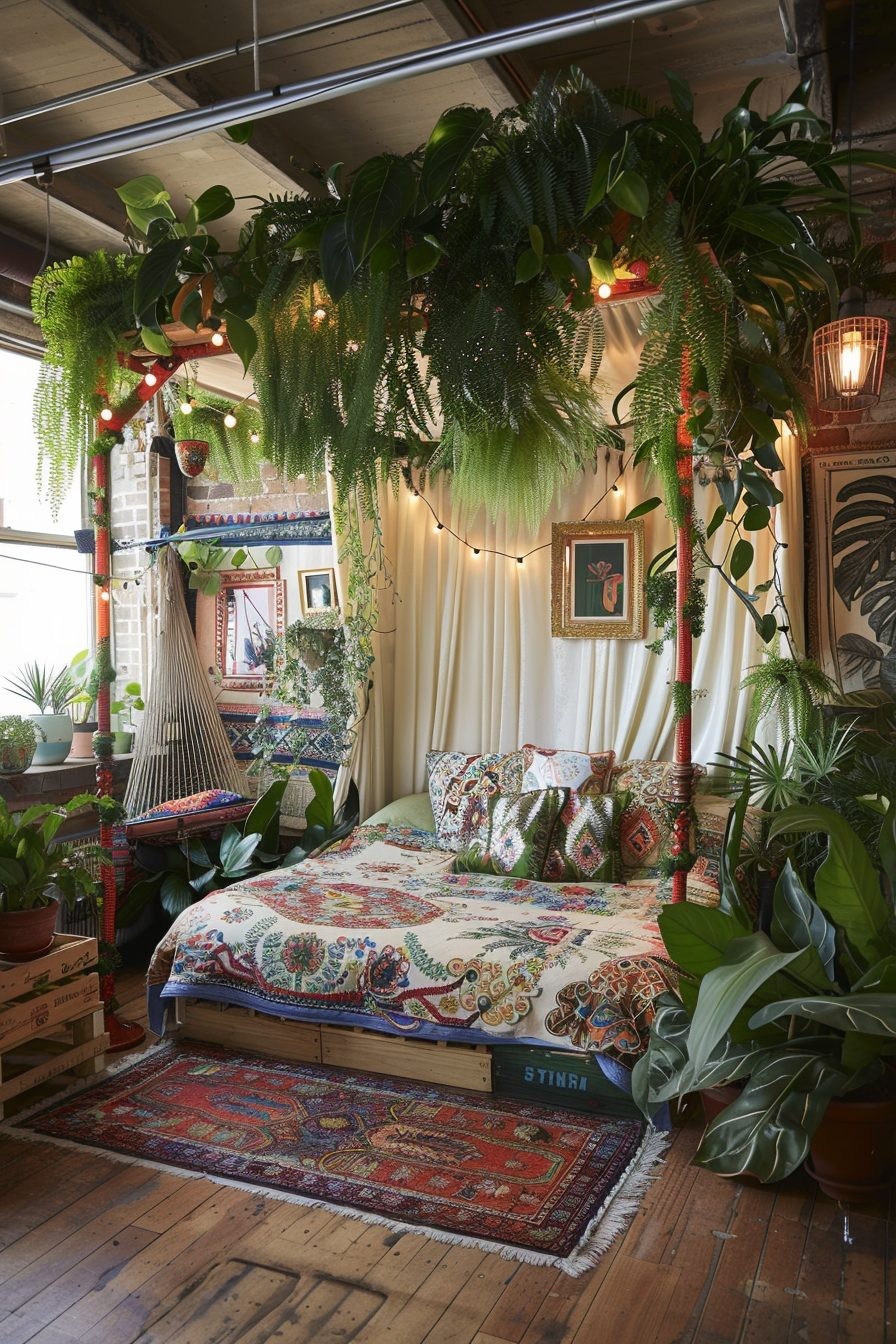 Urban Jungle Boho Retreat