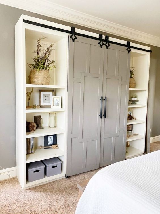 Barn Door as Bedroom Decor