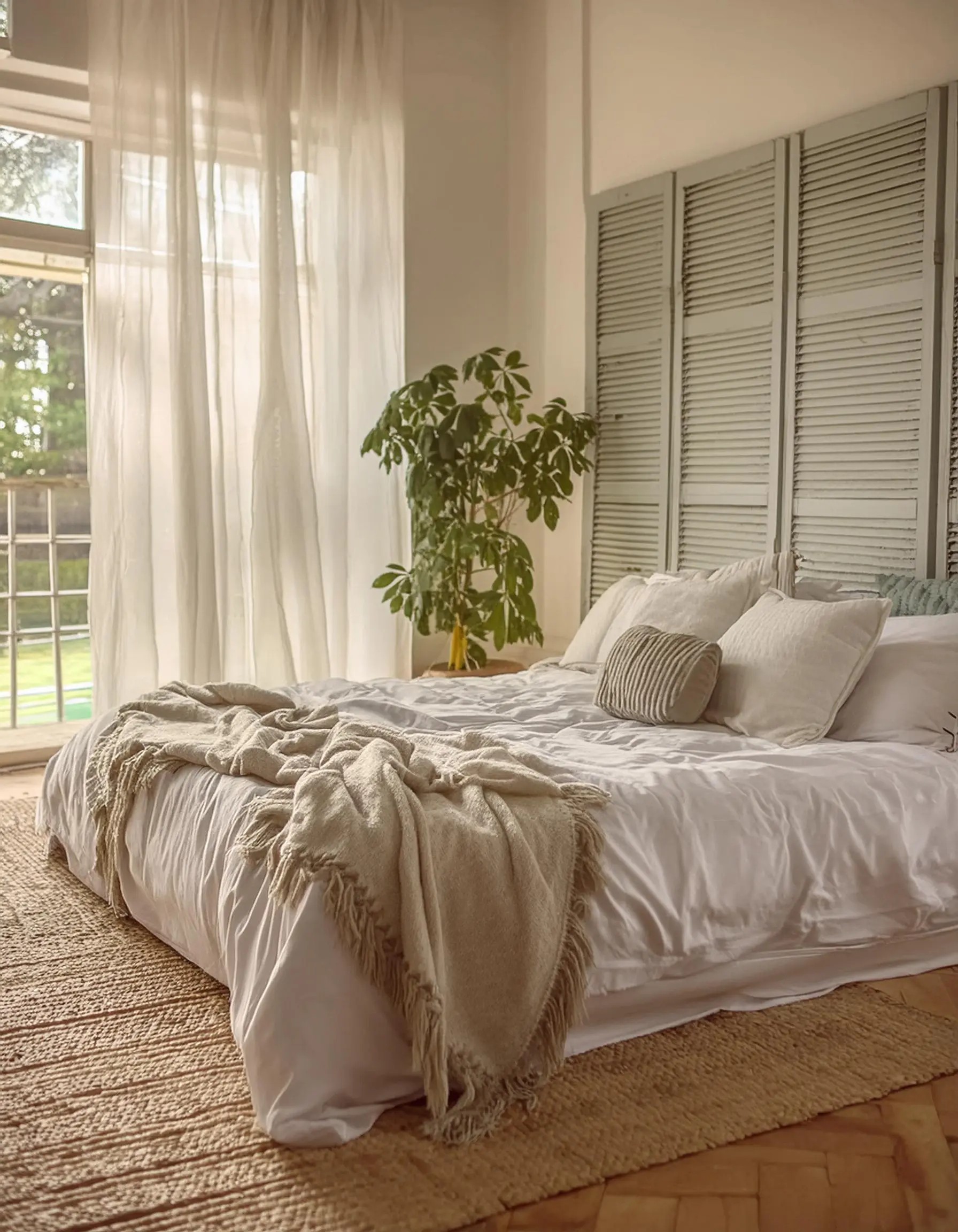 Use Relaxed Textures – Summer Bedroom Decor