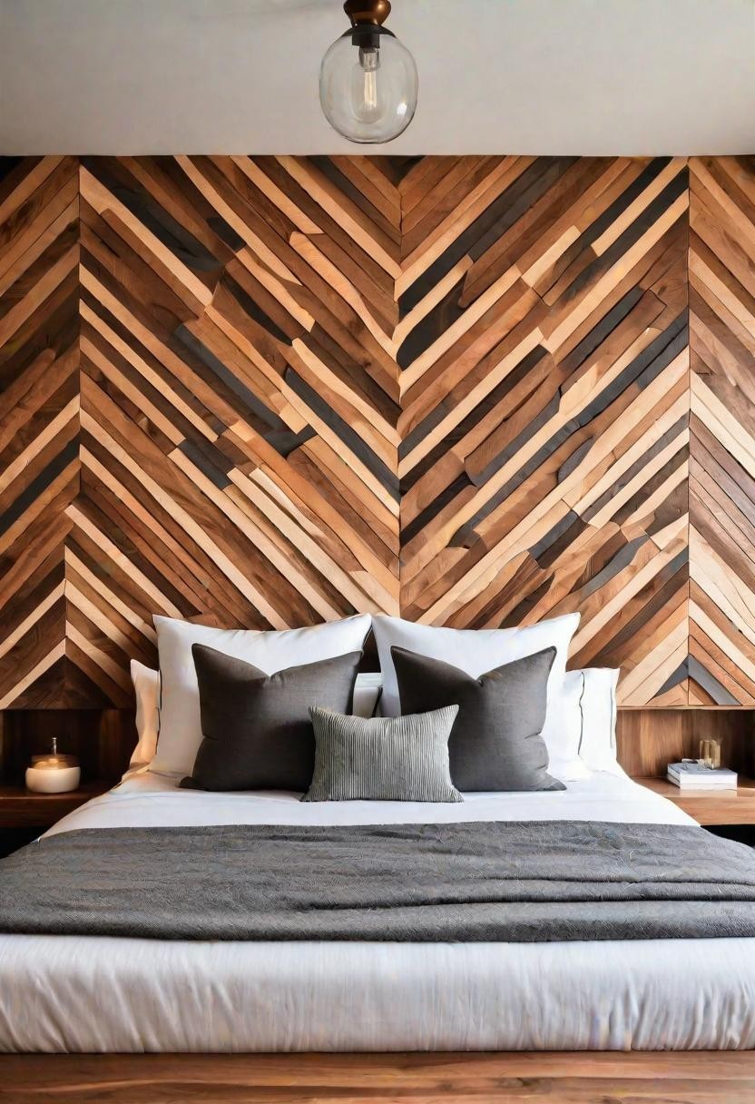 Geometric Wood Art Ideas