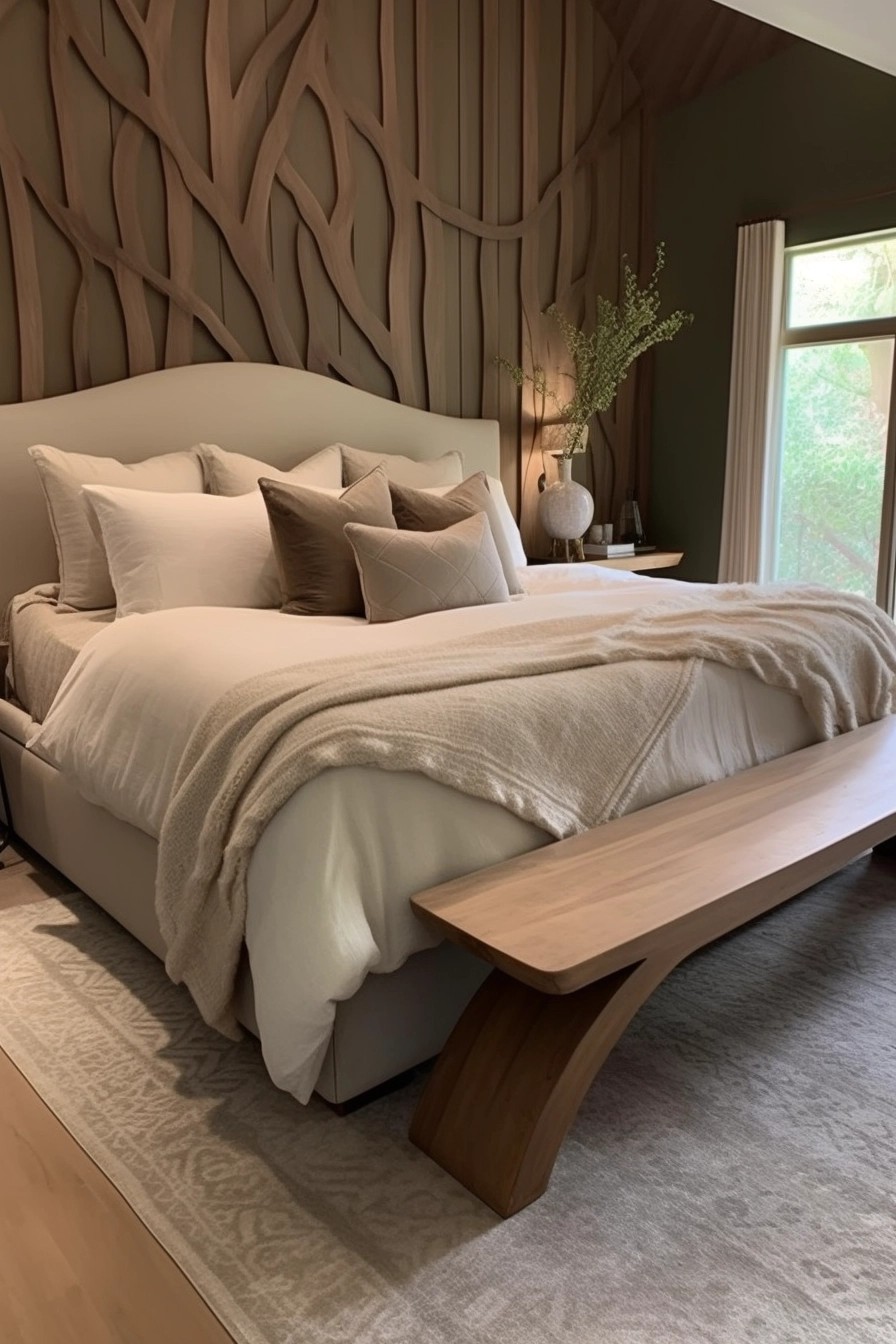 Organic Modern Bedroom 16: A Whimsical Twist