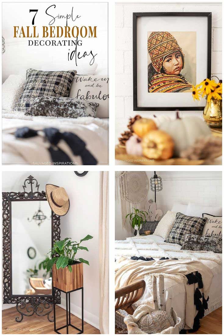 7 Simple Bedroom Decorating Ideas | Fall Makeover