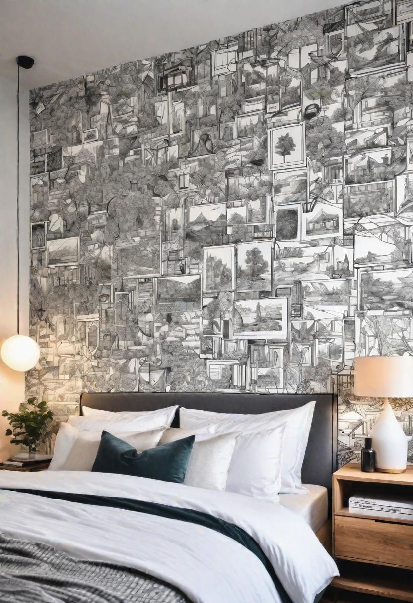 Artistic Wallpaper for Bedrooms