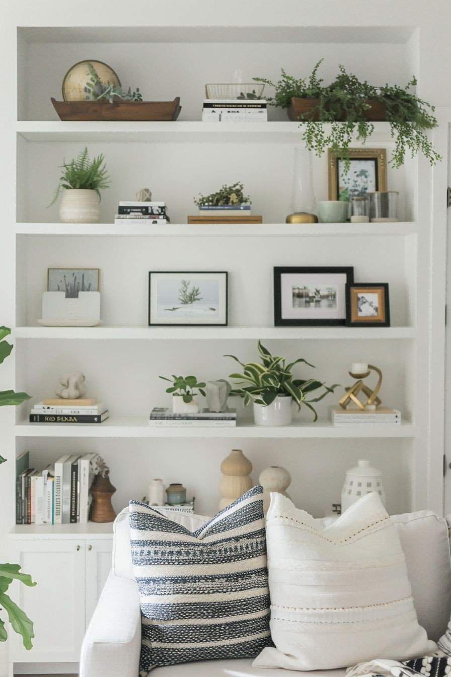 Decorate Open Shelving