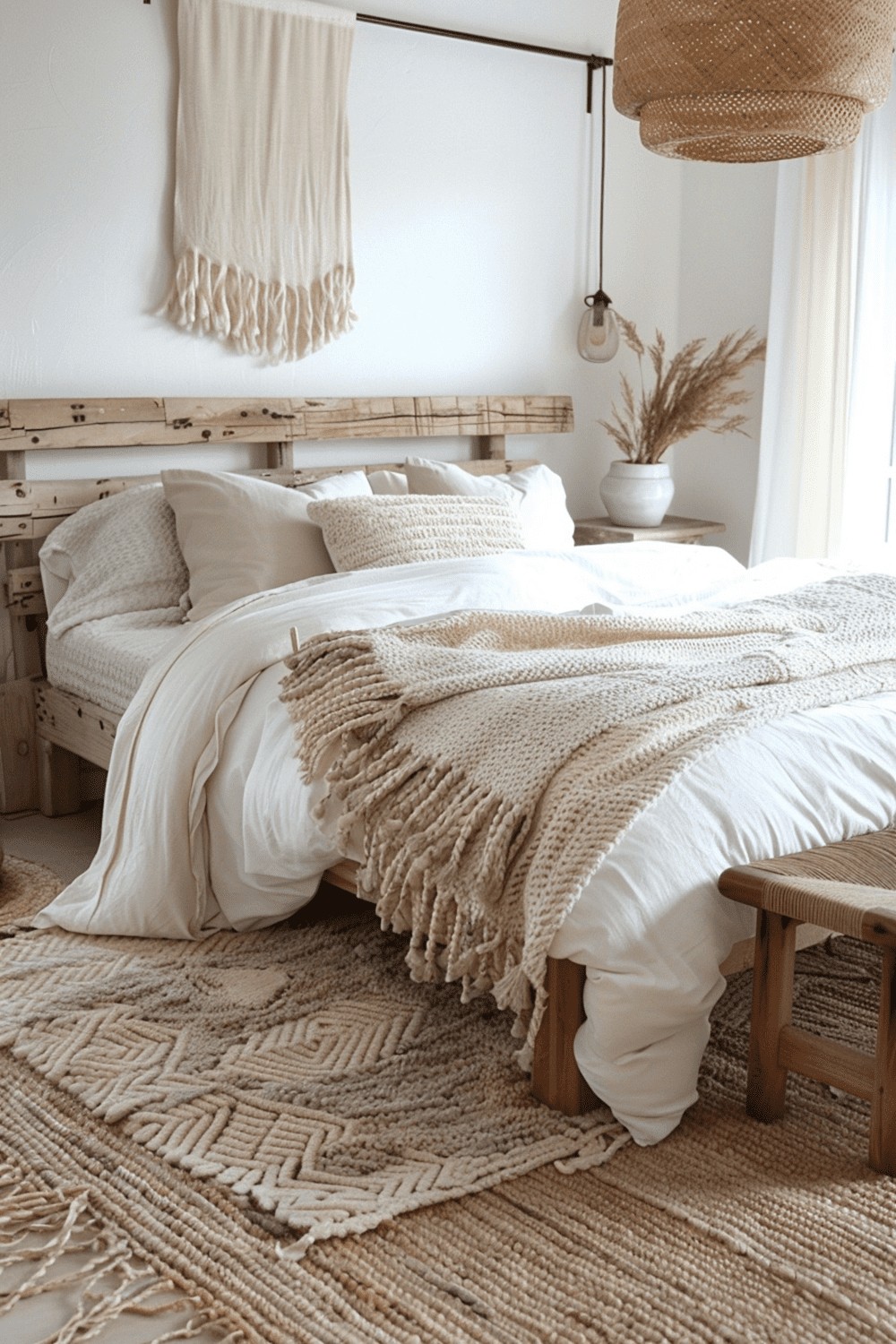 Boho Scandinavian Serenity: Japandi Fusion