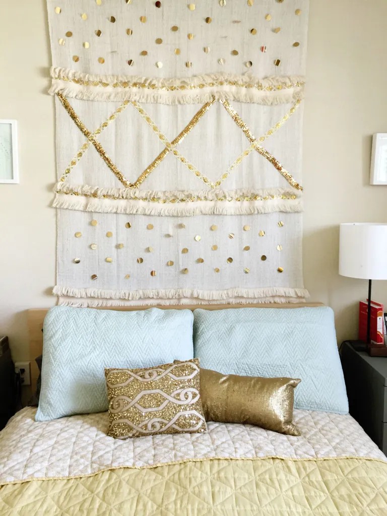 Moroccan Wedding Blanket DIY