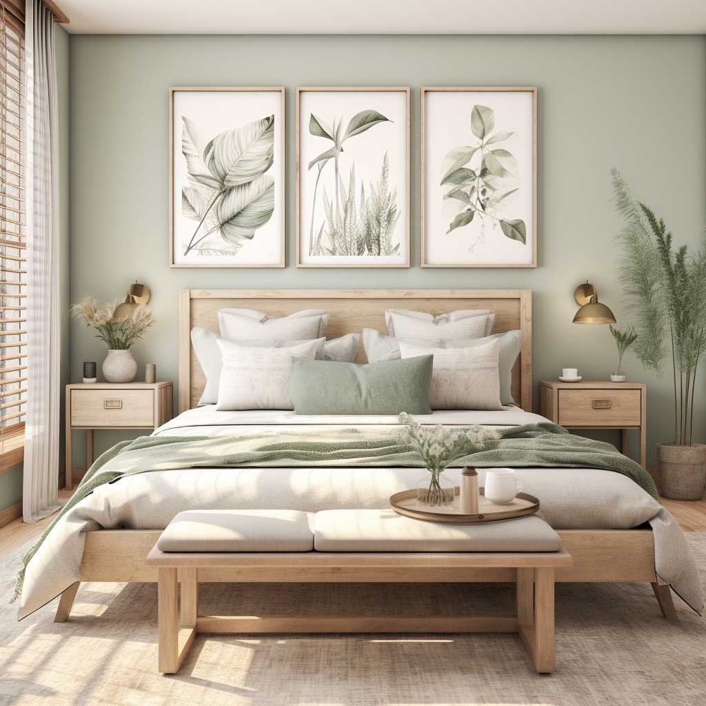 Nature-Inspired Elements Elevating Master Bedroom Interior