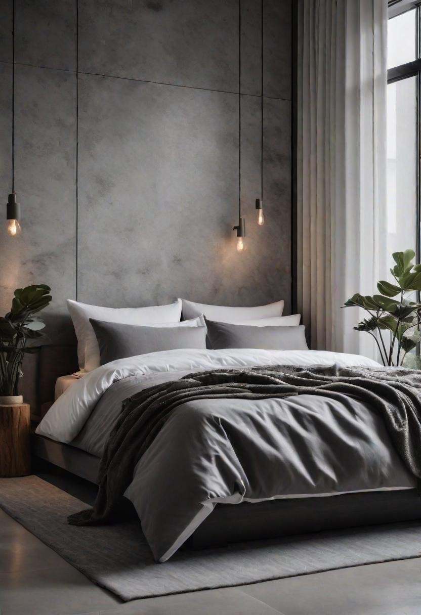 Zen Grey Bedroom Inspo