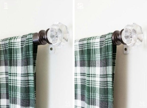 Curtain Rod + Fabric