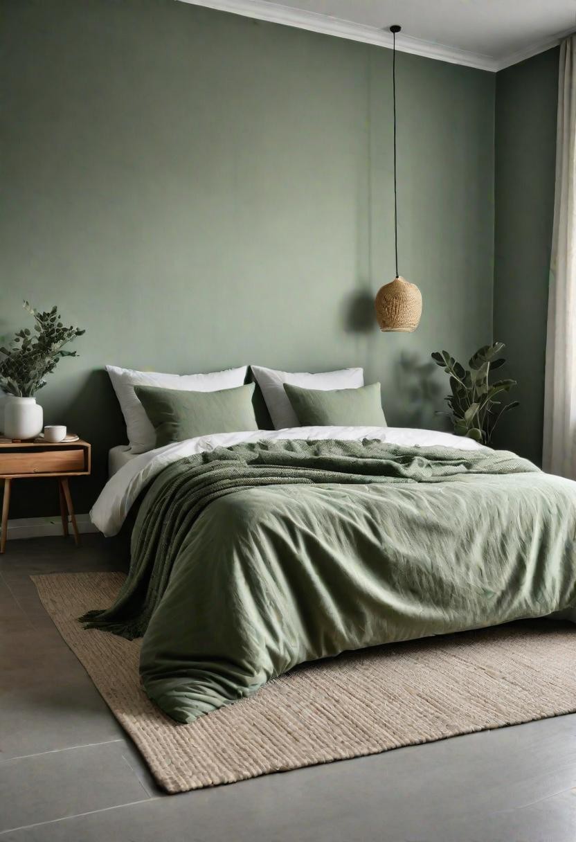 Sage Green Bed Linen