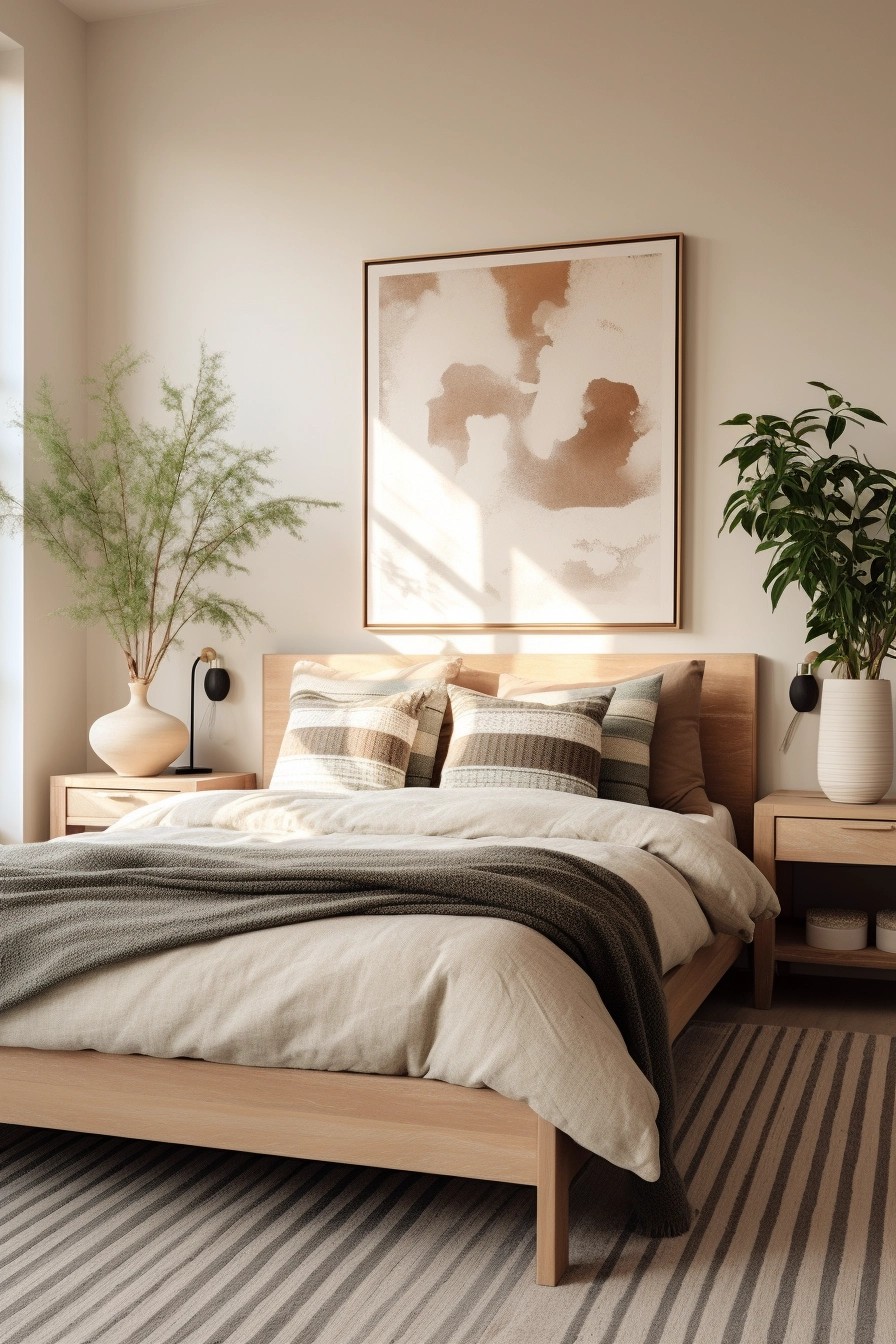 Organic Modern Bedroom 15: Natural Deep Colors