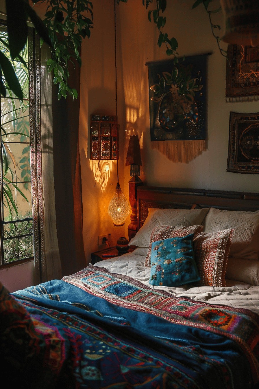 Modern Boho-Style Bedroom