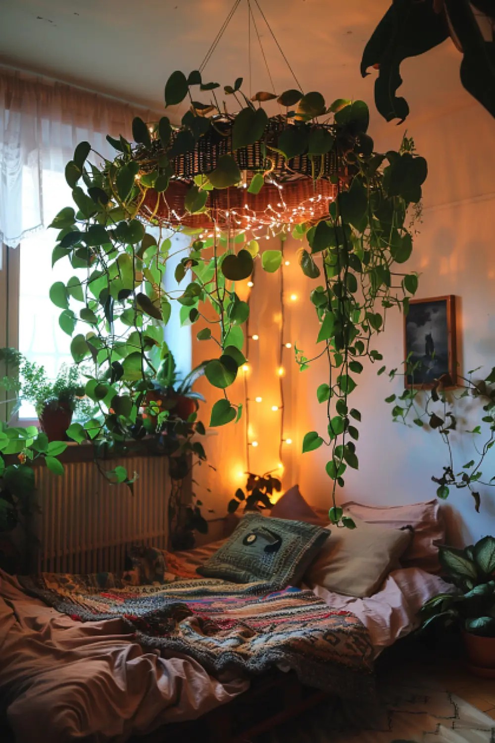 Hanging Plant Chandelier