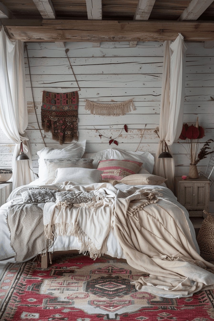 Sophisticated Boho-Style Bedroom