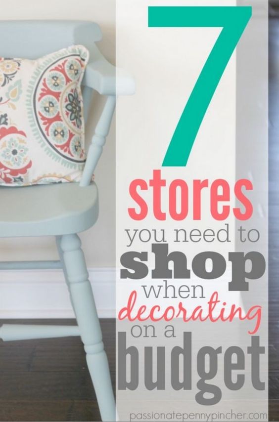 7 Stores You Need to Shop When Decorating on a Budget