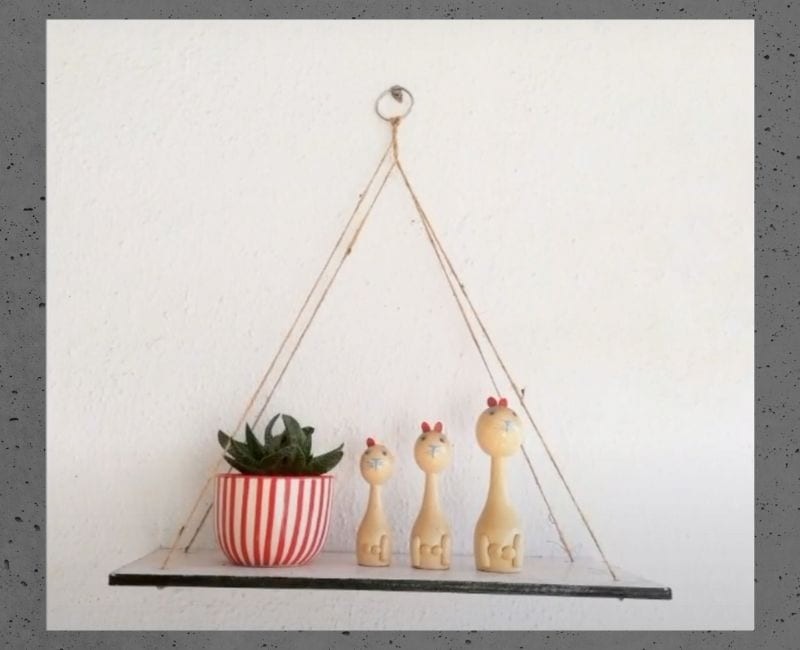 Make a hanging shelf