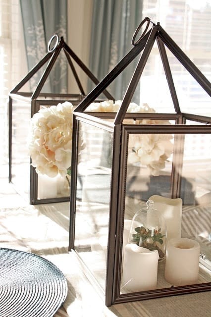 DIY Hurricane Lanterns