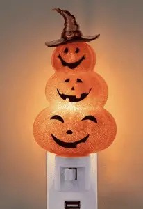 Use A Halloween Themed Night Light