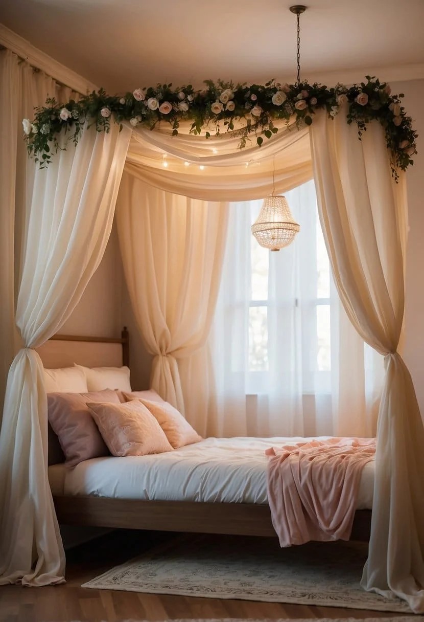 Opt for a Canopy Bed for a Fairy-Tale Feel