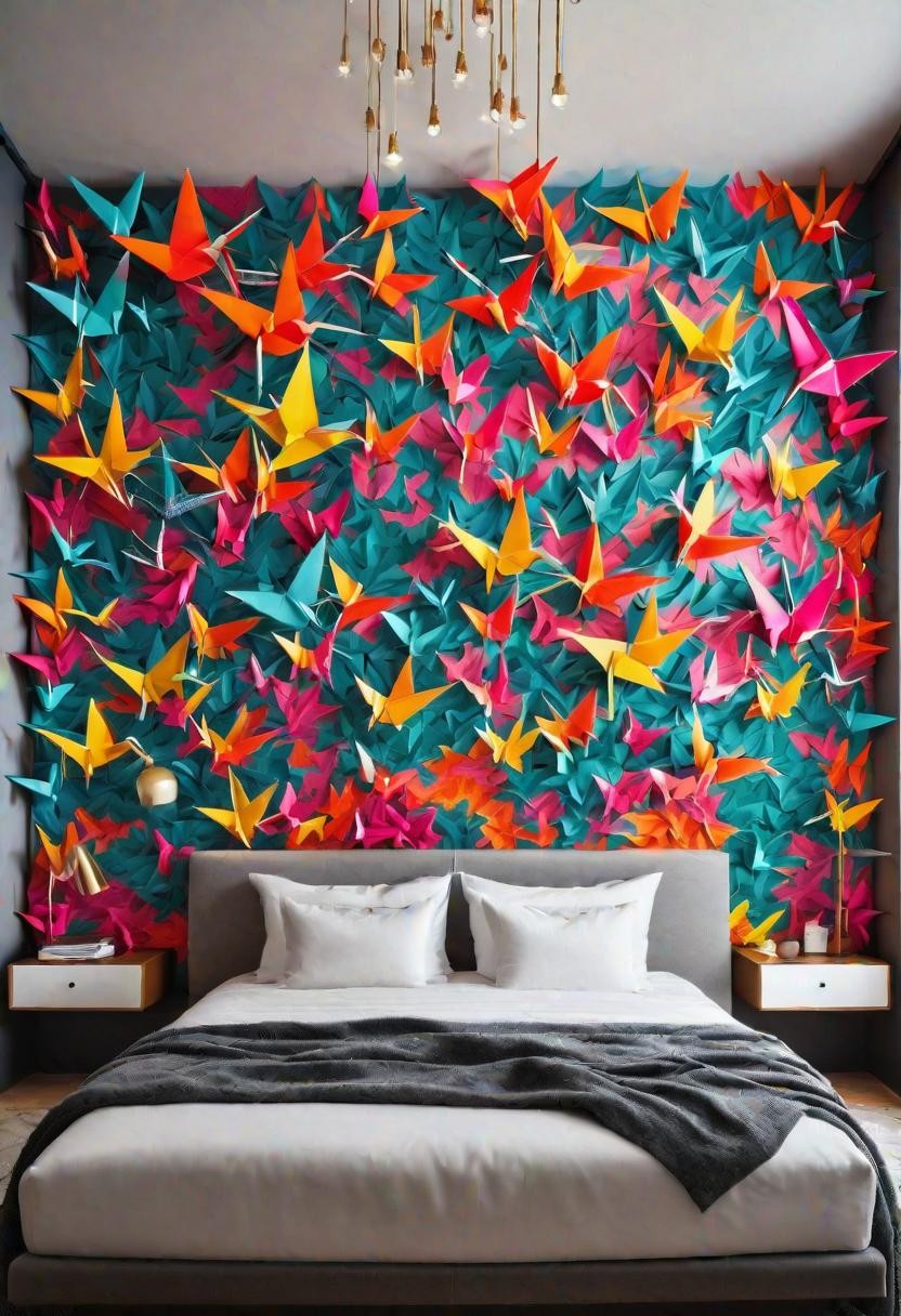 Origami Wall Installation Ideas