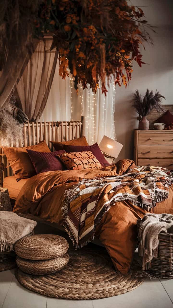 Transform Your Bed with Autumnal Bedding