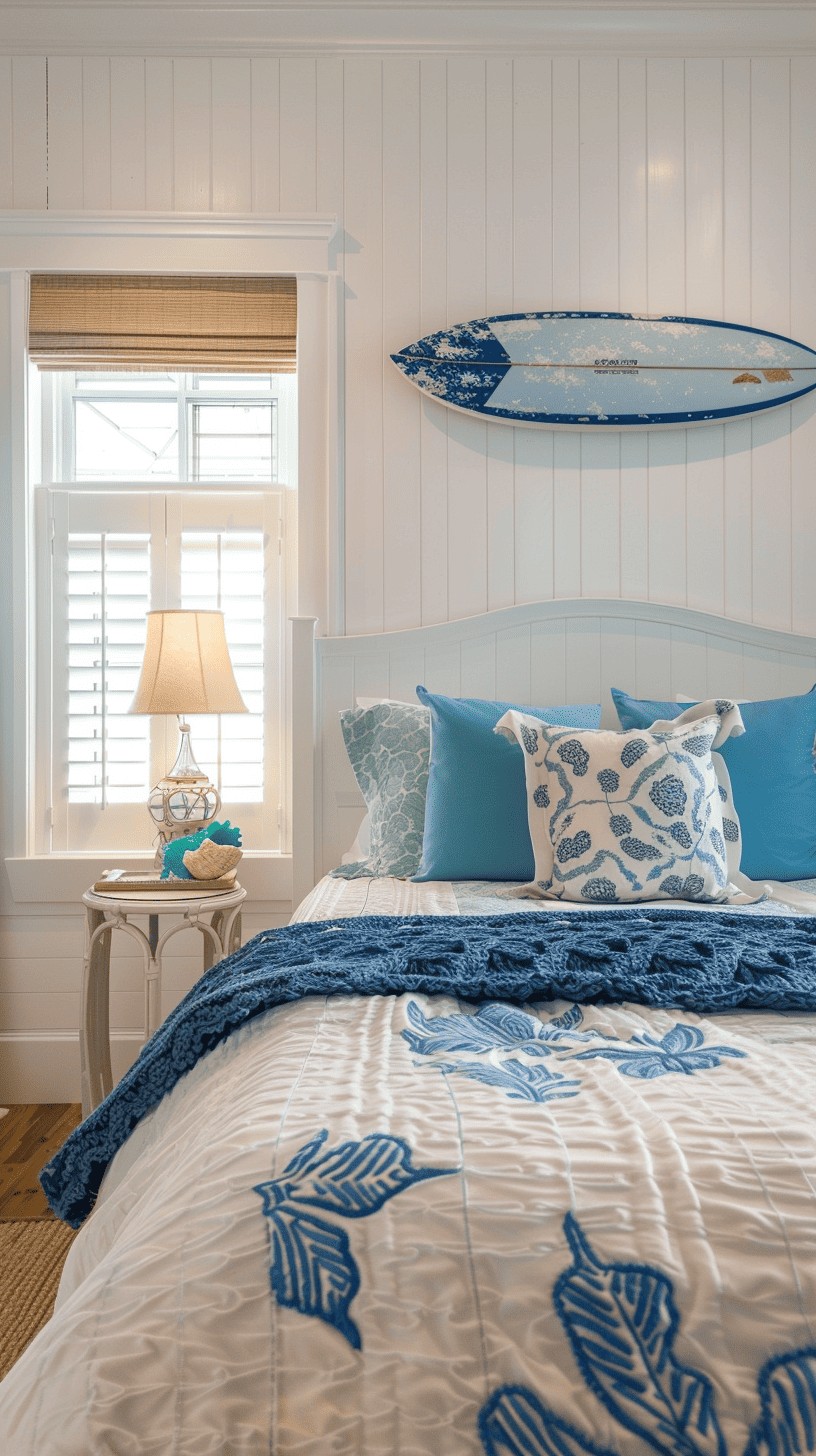 Beachy Bedroom Inspo