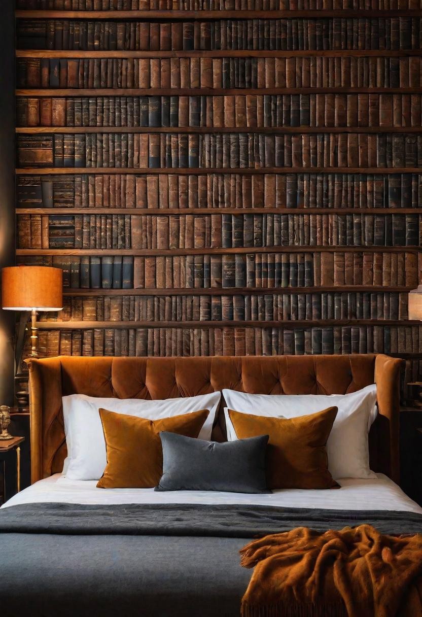 Antique Book Wall