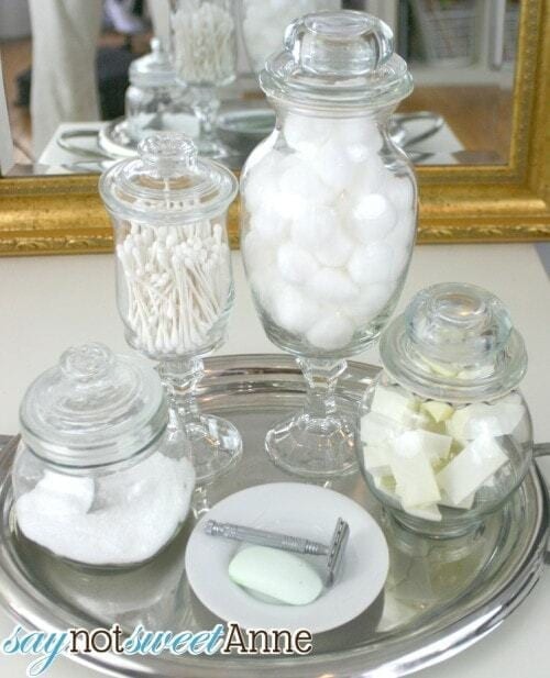 Bathroom Apothecary Jars