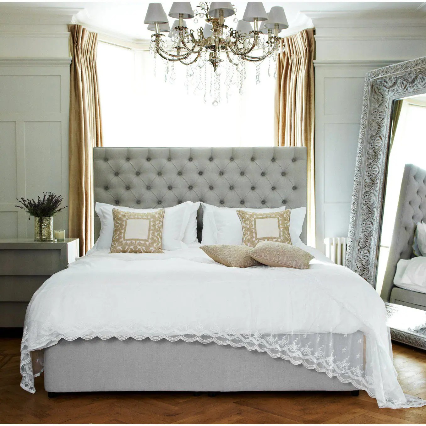 Make a Small Bedroom Feel Bigger and Choose a Focal Point