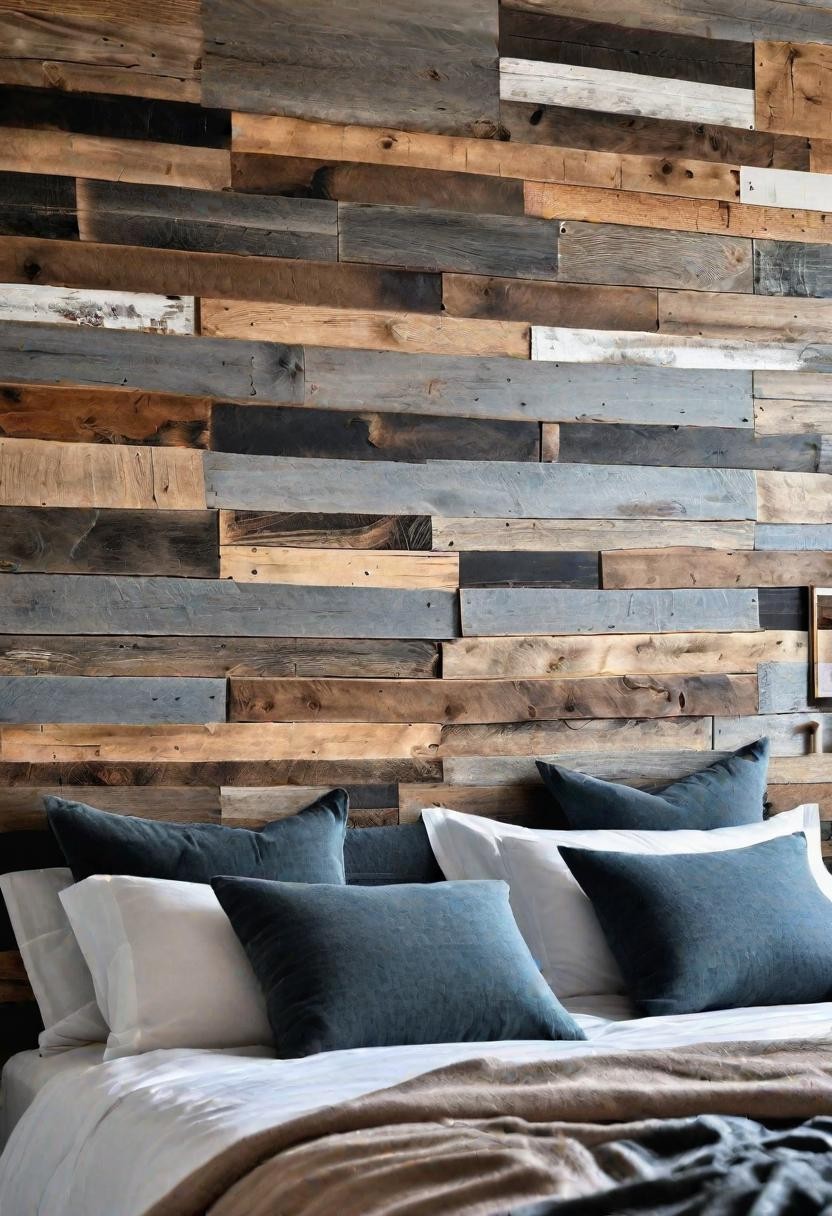 Wood Headboard Wall