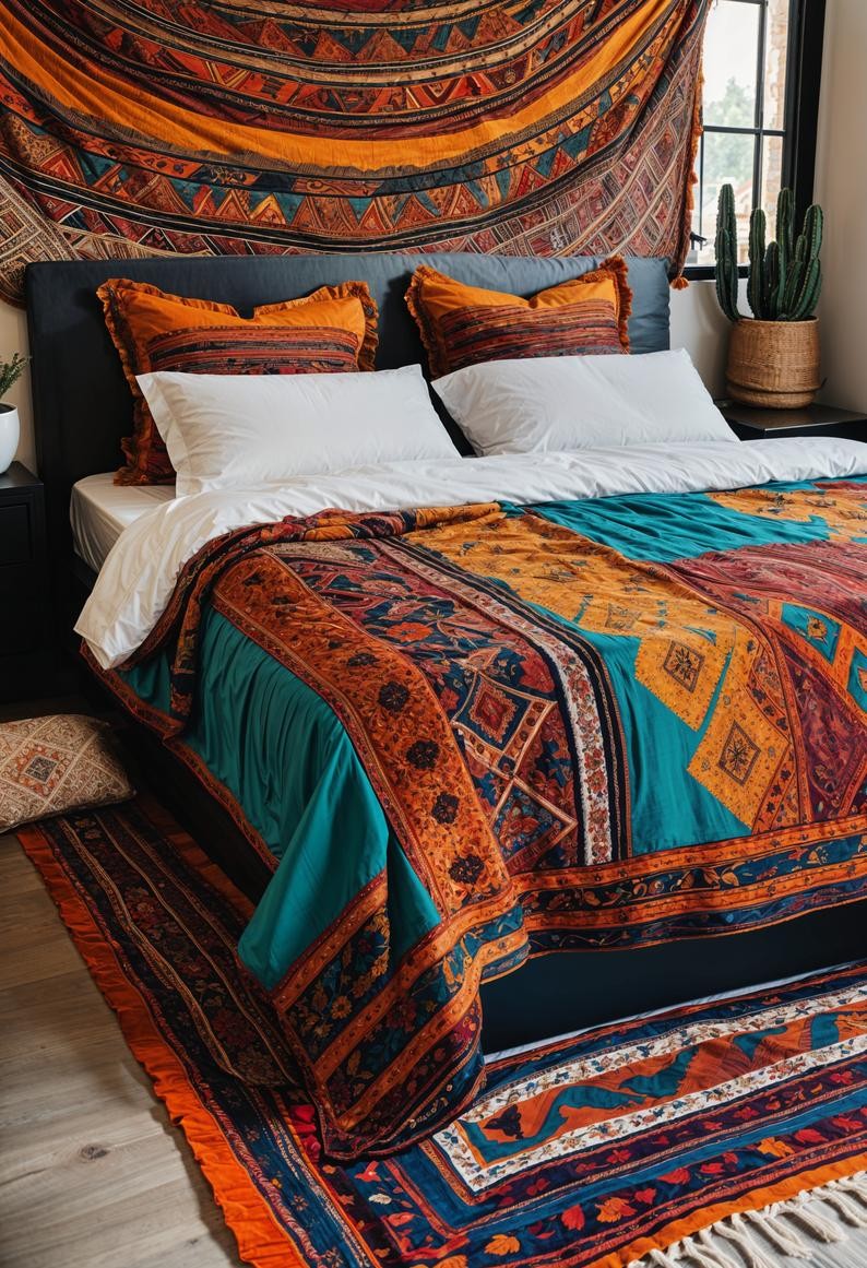 Ethnic Bed Runner Styling Tips