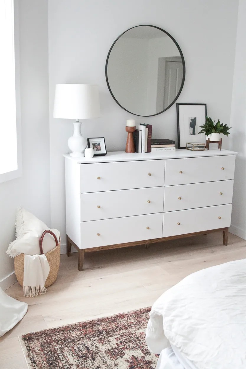 West Elm Inspired IKEA Dresser