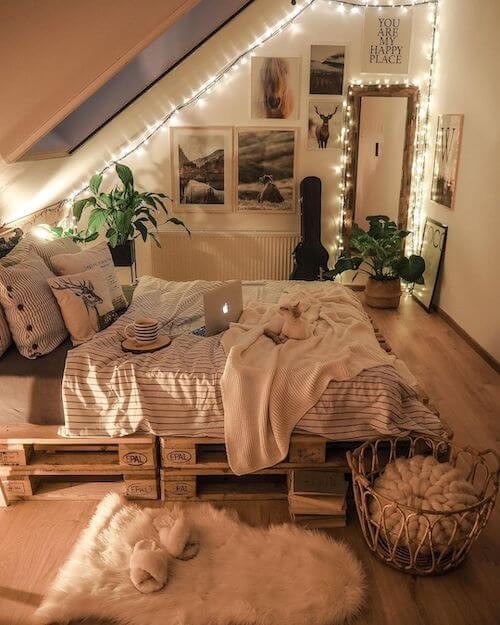 Using multifunctional furniture for added storage in a small bedroom