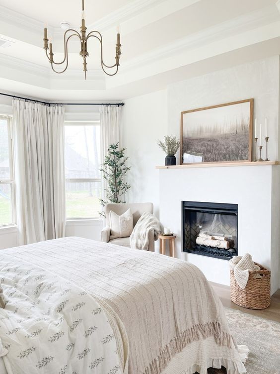 Fireplace in Bedroom Decor