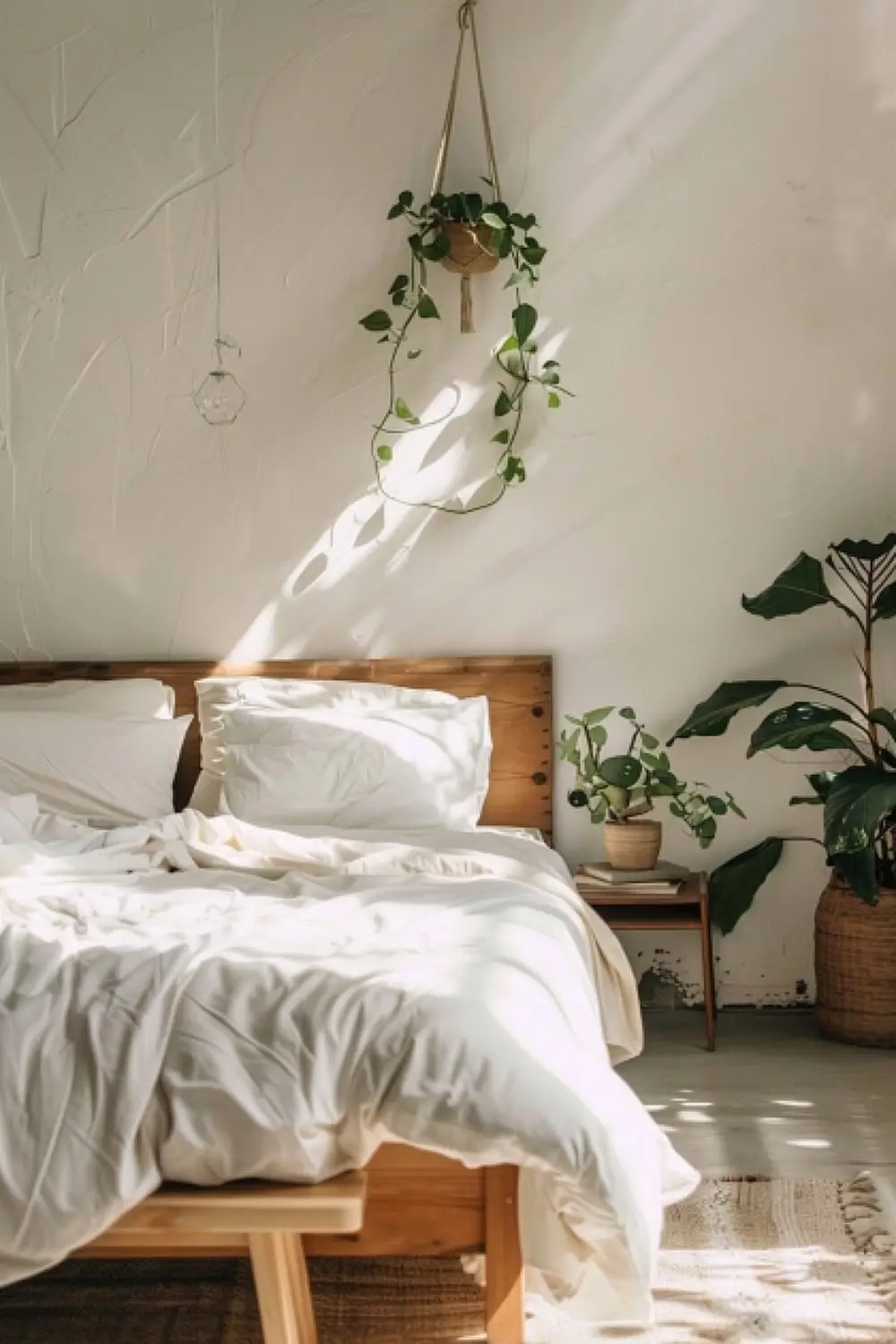 Earthy Tones Boho Bedroom