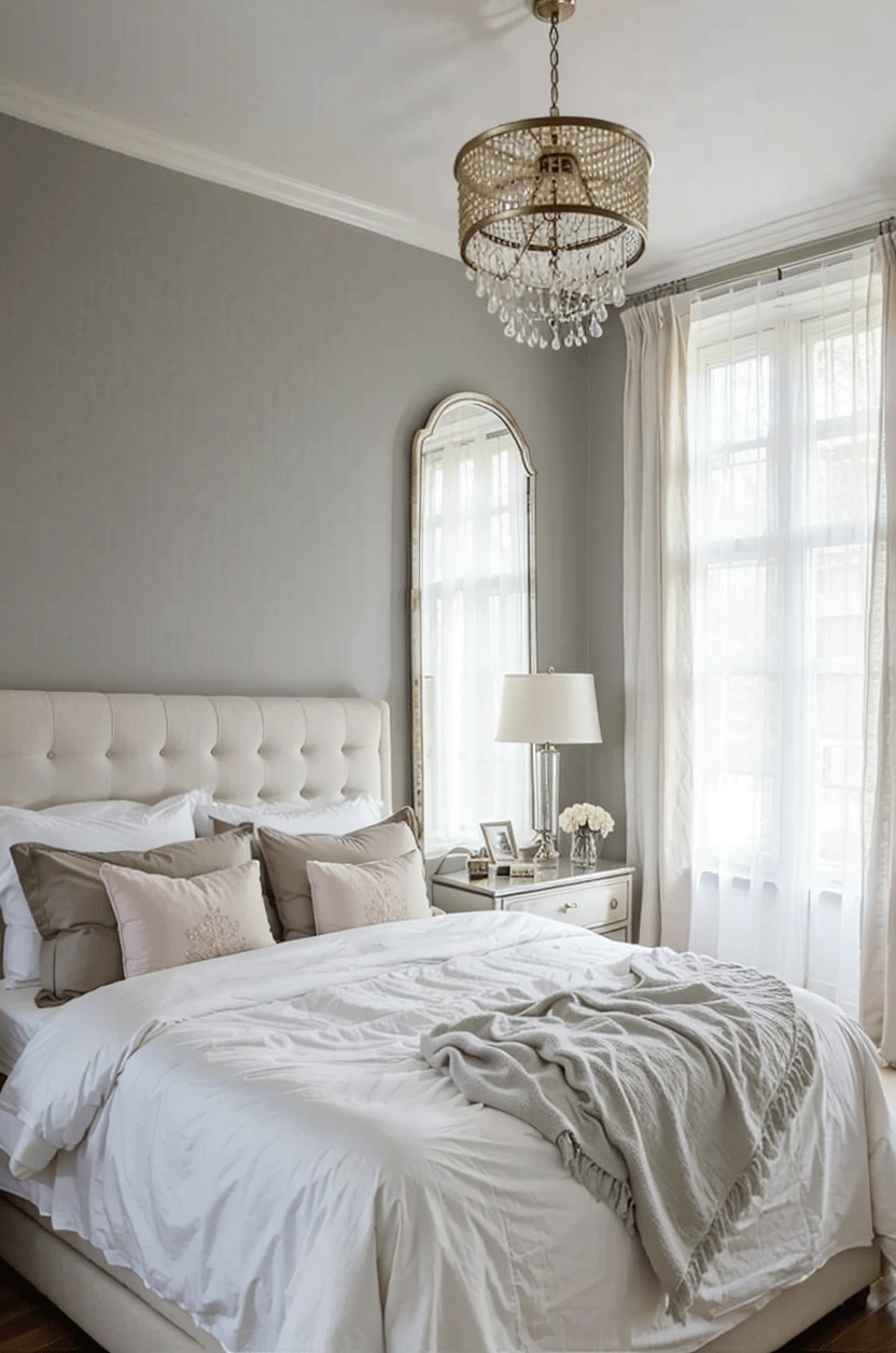 Opt For French Grey and White