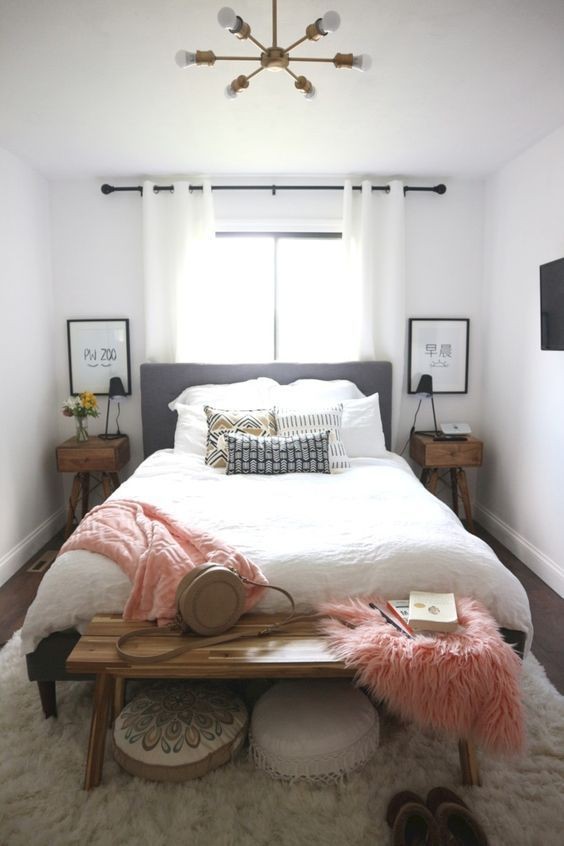 Small Guest Room Ideas with TV