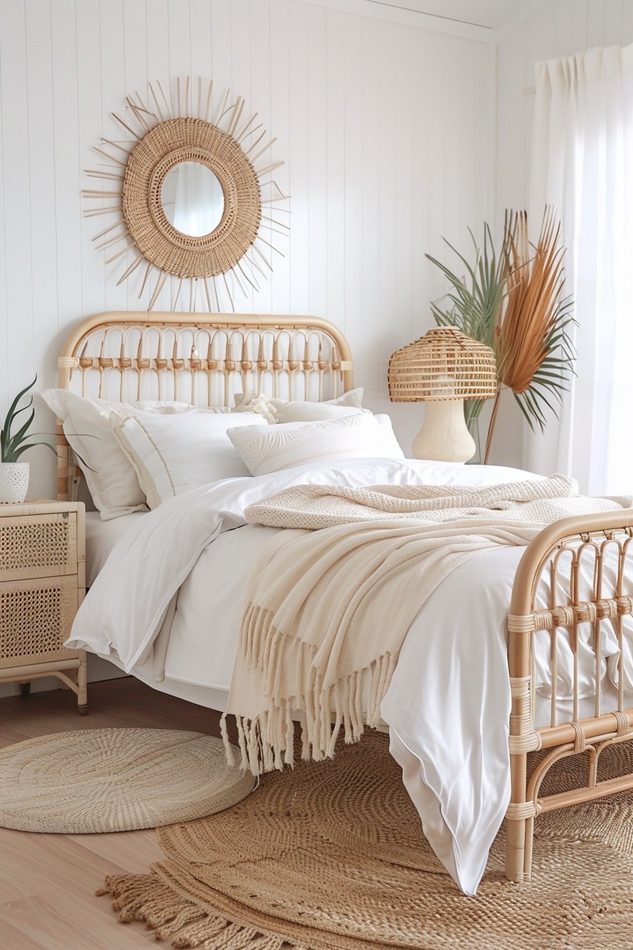 Create a Breezy, Coastal Look with Natural Rattan Furniture