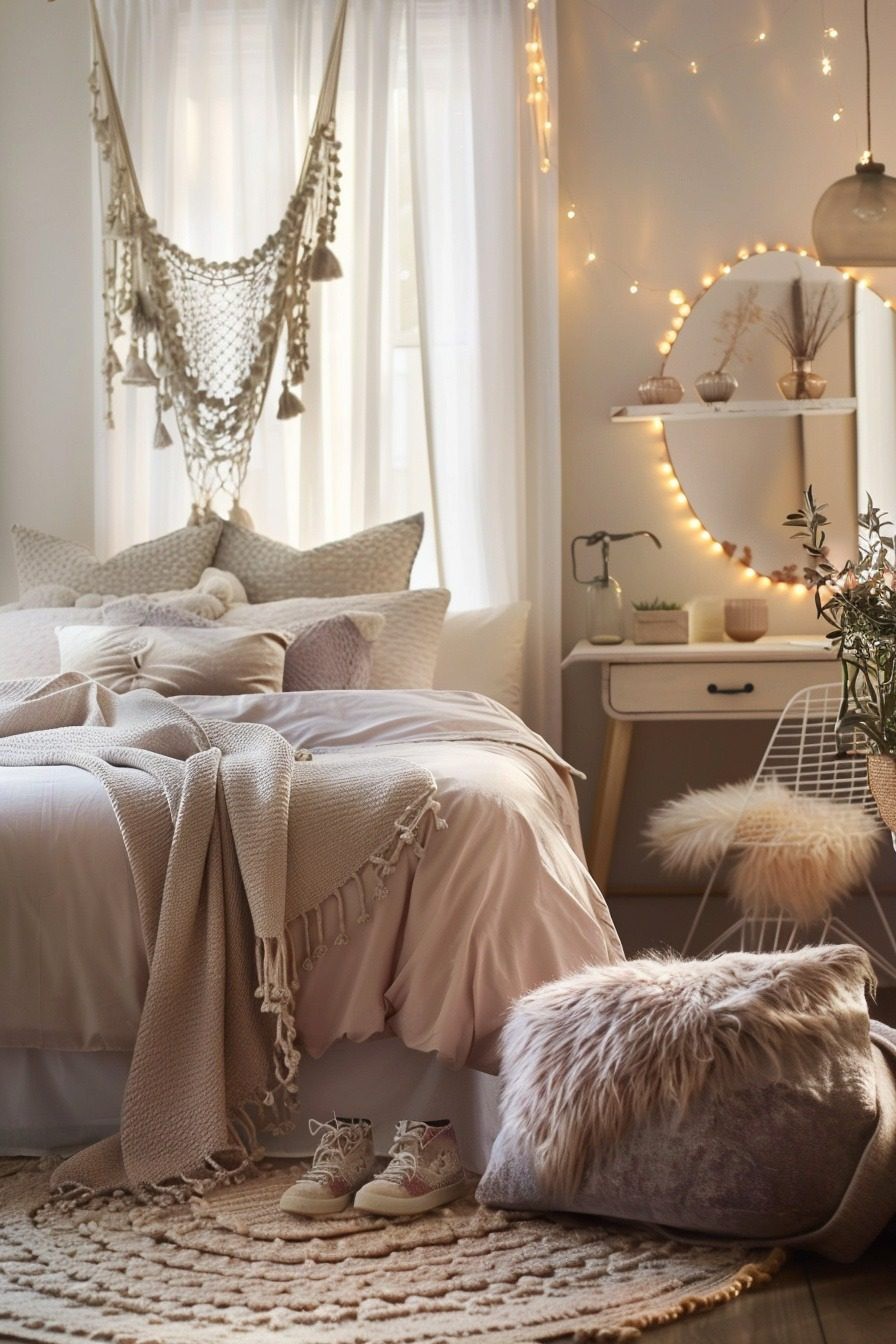 Stylish Refuge: Teen Boho Bedroom Inspirations