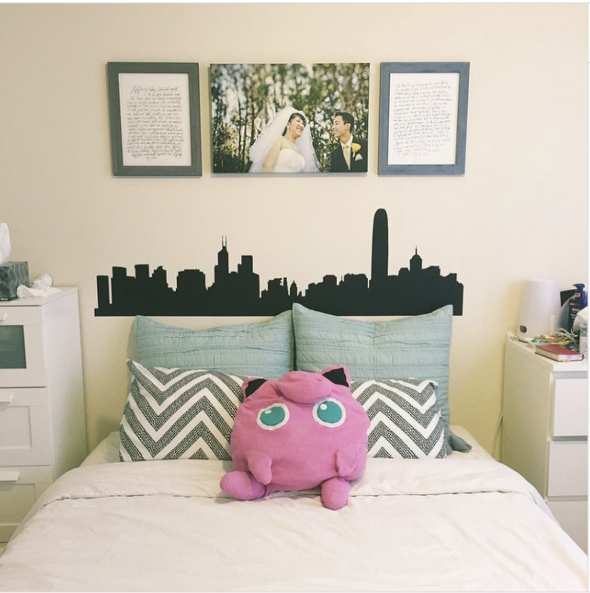 Small Papercut Art For Bed Headboard