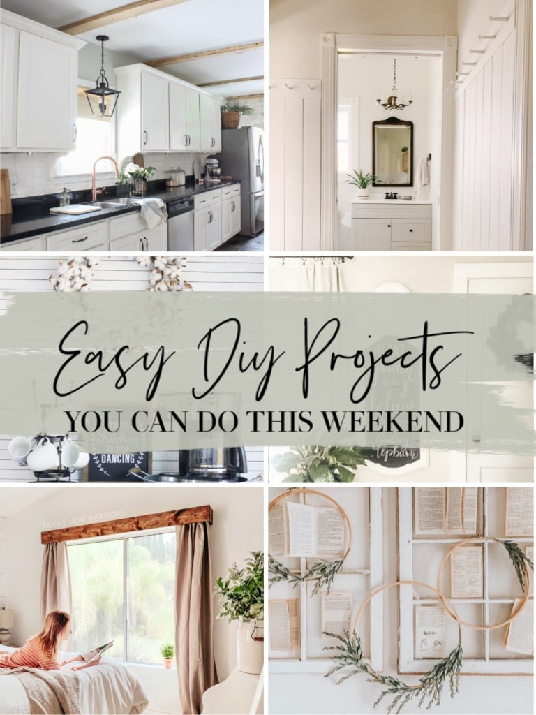 7 Easy Weekend Diy Projects