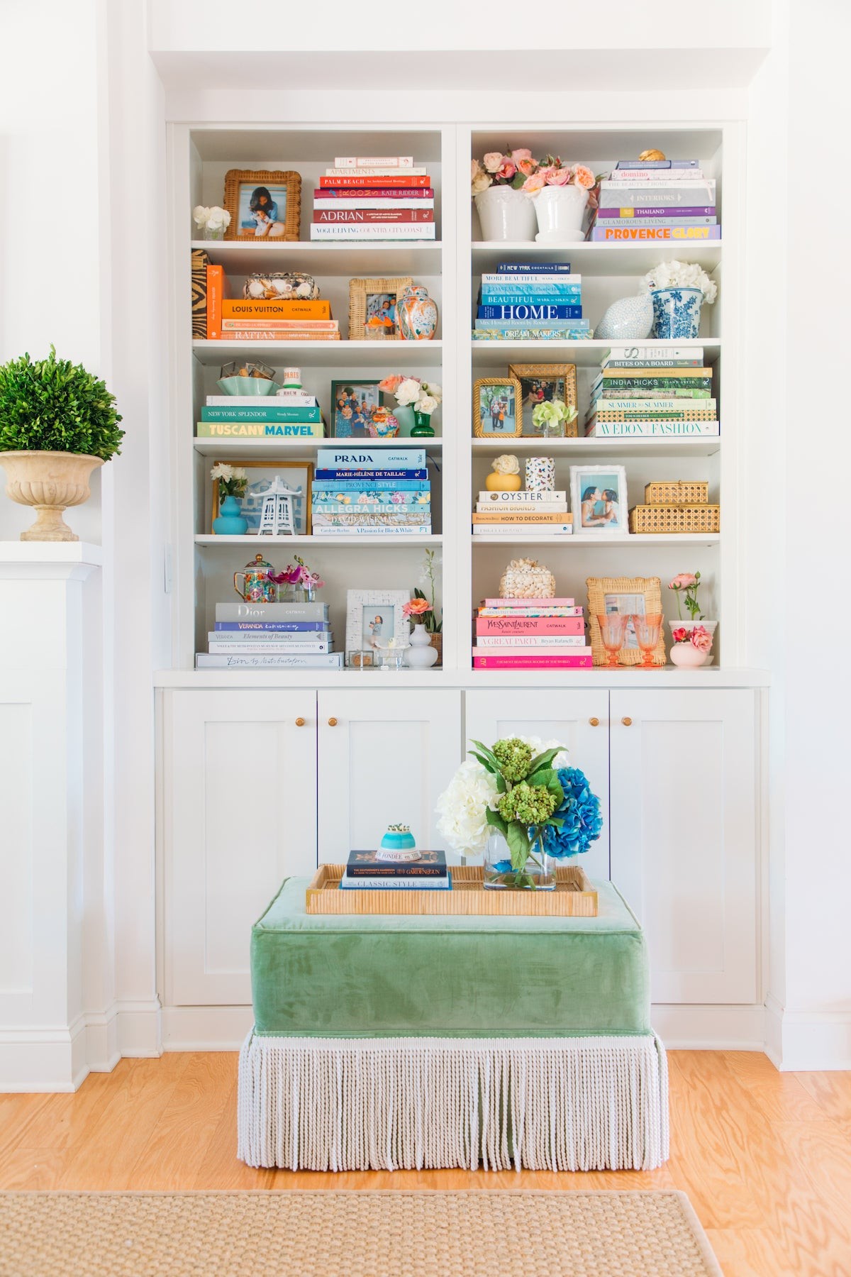 Rearrange a Bookshelf or Hutch