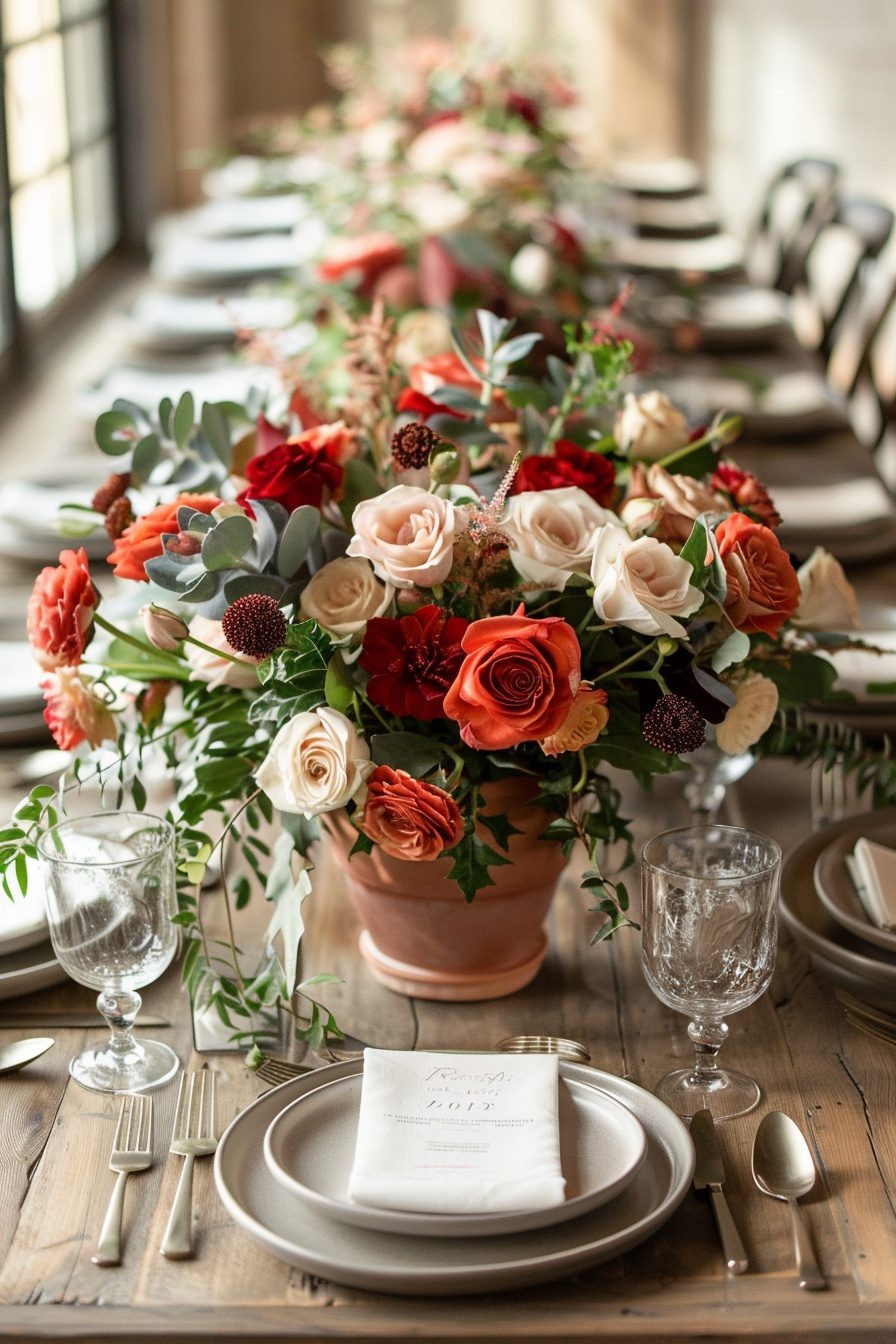 Earthy Fall Floral Arrangements