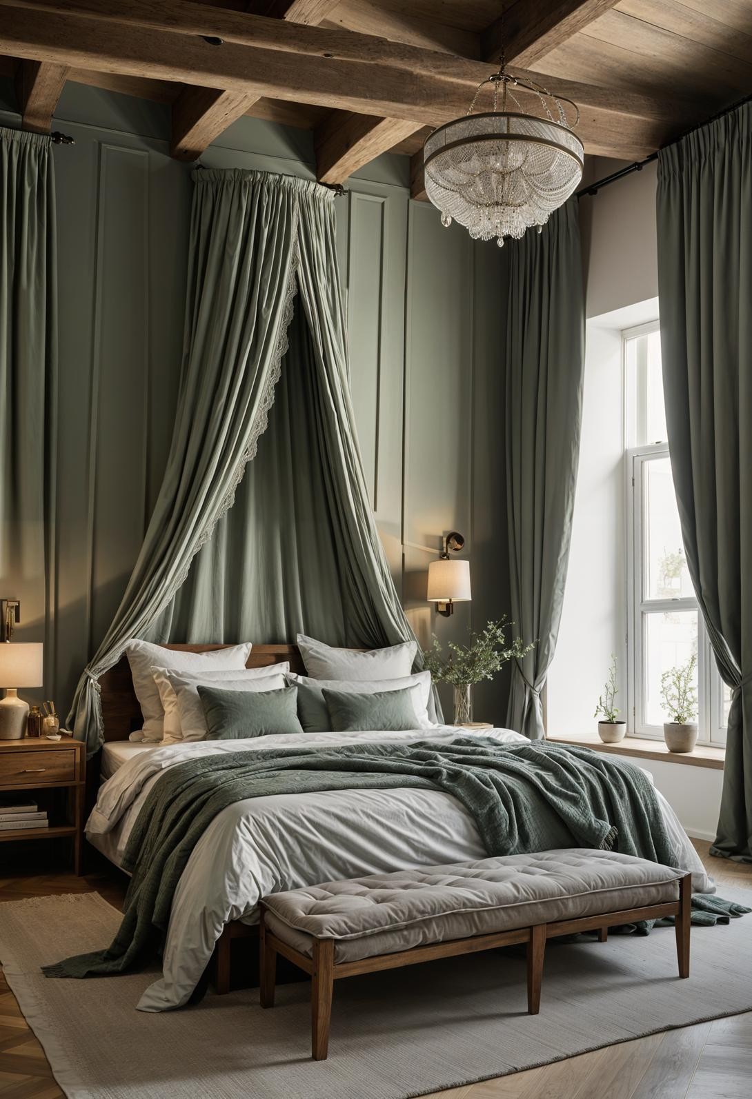 Sage & Grey Romantic Retreat