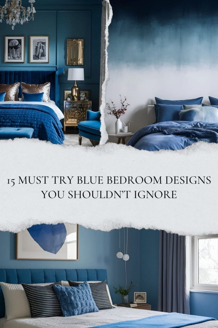 15 Must-Try Blue Bedroom Ideas For Instant Home Refresh