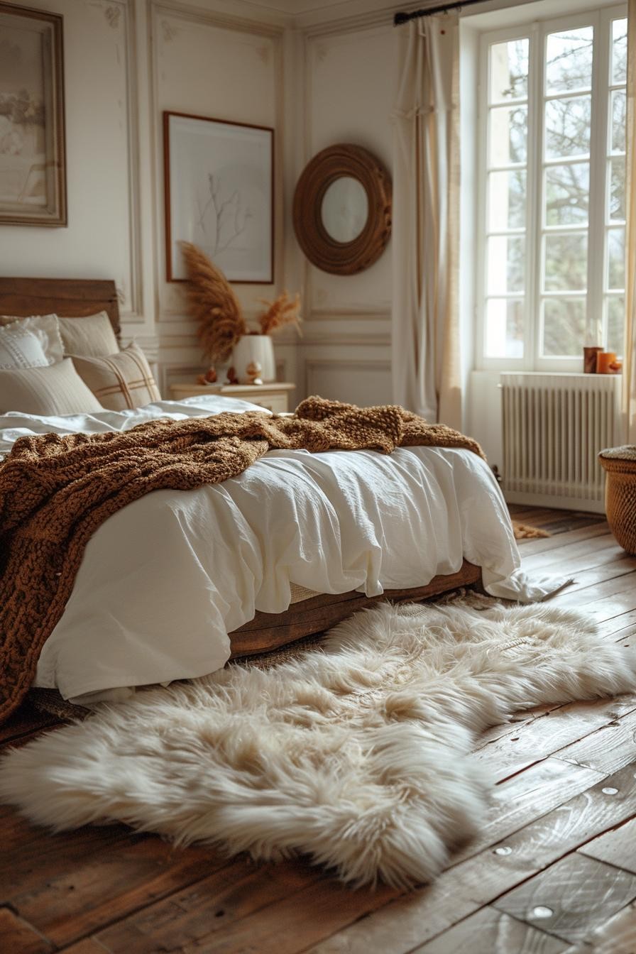 Luxury Touch: Faux Fur Rug