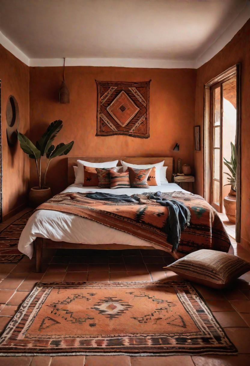 Earthy Flooring and Tribal Rugs