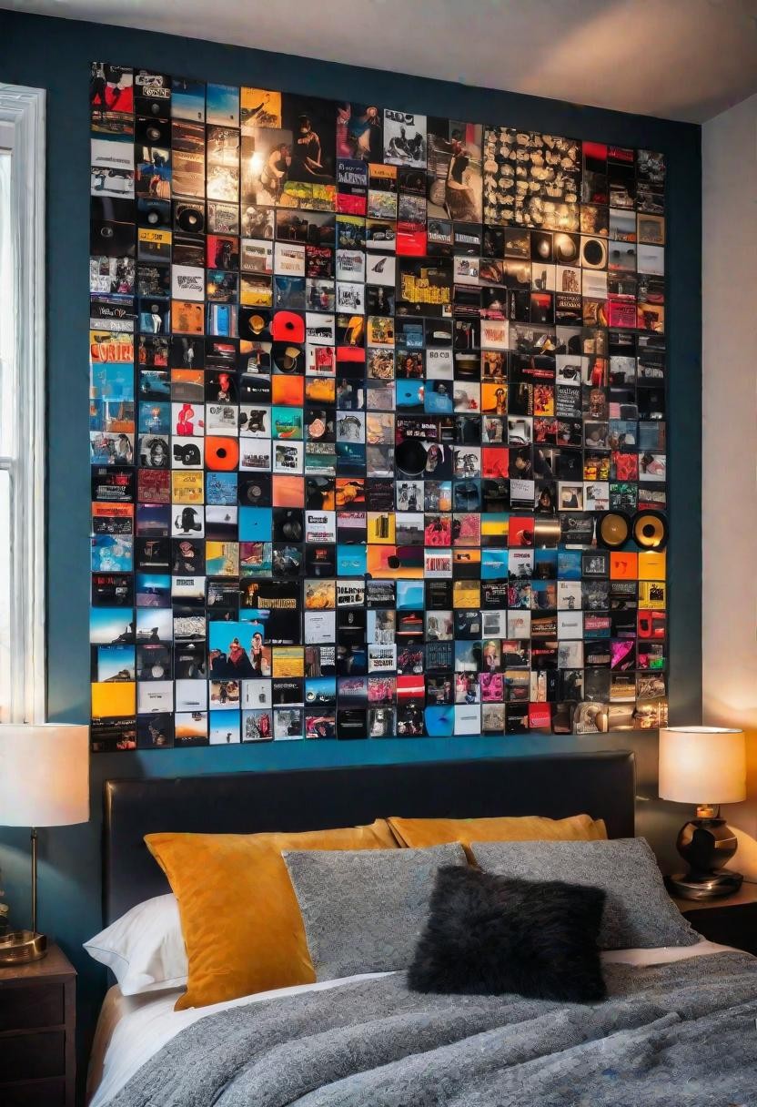 Vinyl Wall Collage Ideas