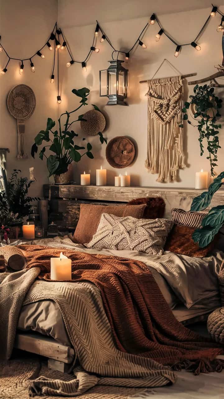 Set the Mood with Warm Lighting